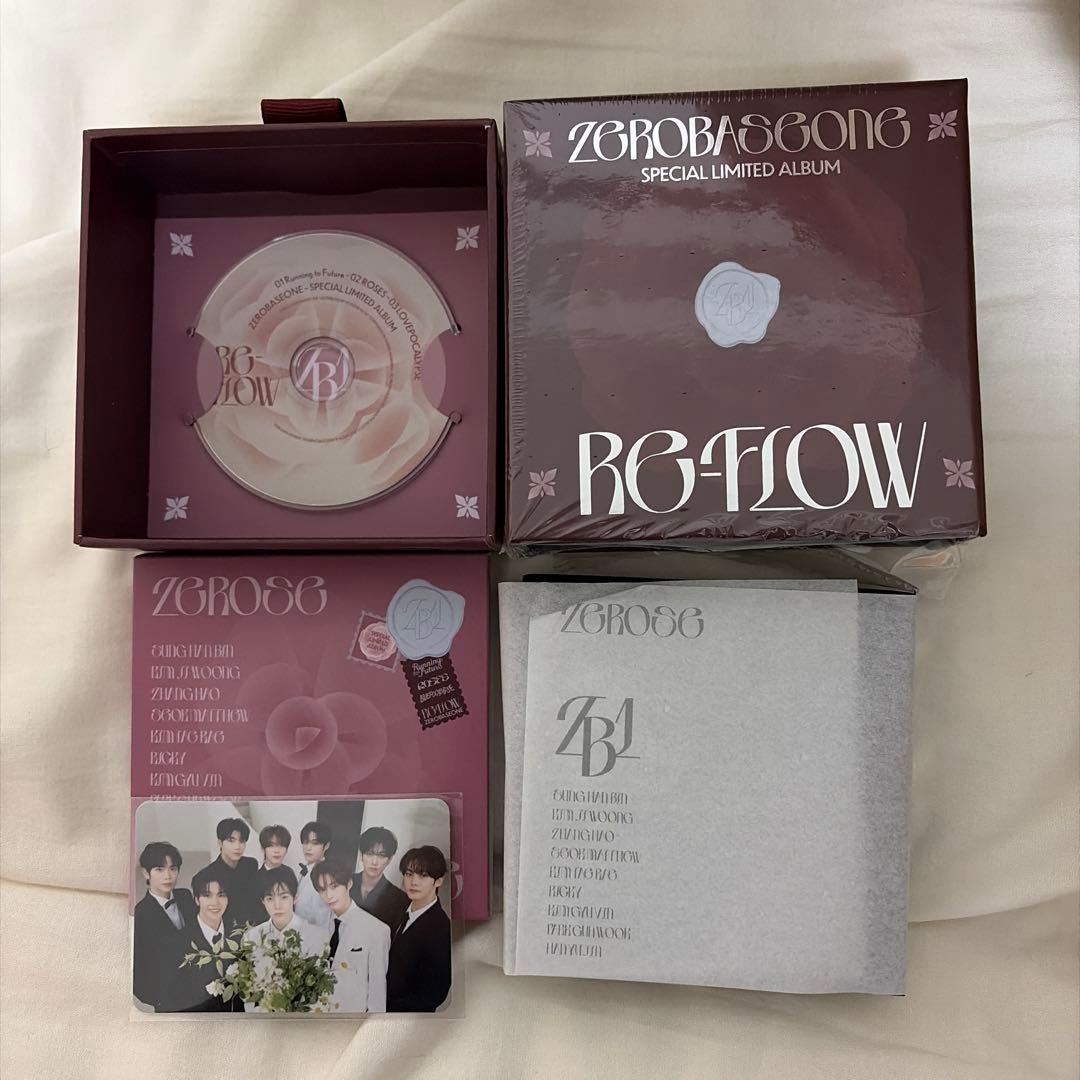 開封済】ZB1 ZEROBASEONE ゼベワン RE-FLOW アルバム - メルカリ