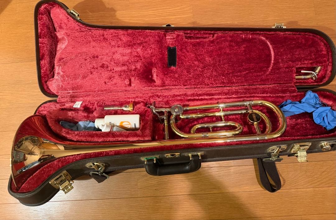 YAMAHA YSL-882G Xeno テナーバストロンボーン　ケース付き 5年保証】【吹奏楽手帳プレゼント♪】 YAMAHA YSL-882GOII テナーバス