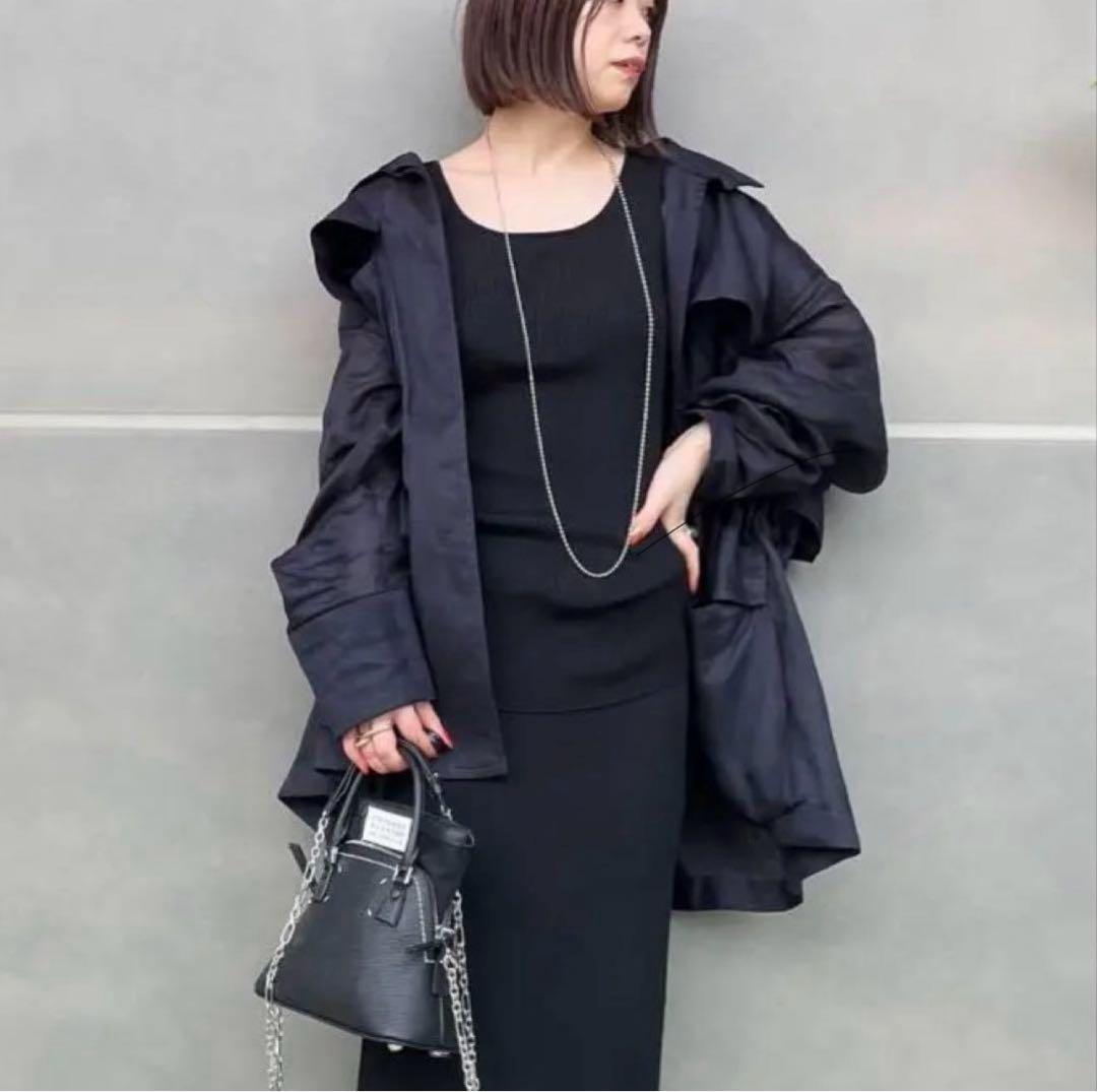 Chaosカオス フロマージュ リネンブルゾン ラミーブルゾン ネイビー