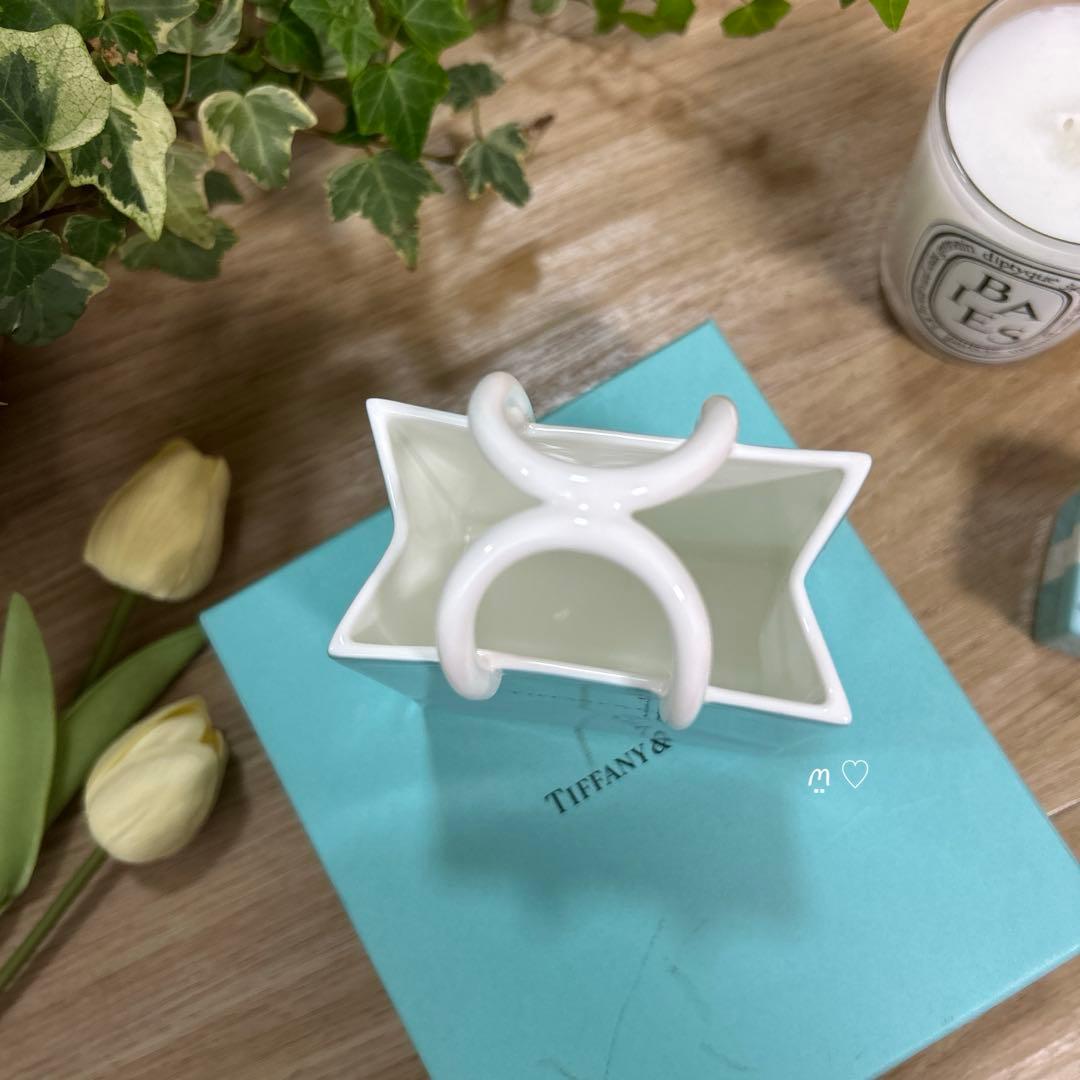 ティファニー ショッパー ショッピングバッグ オーナメント 陶器