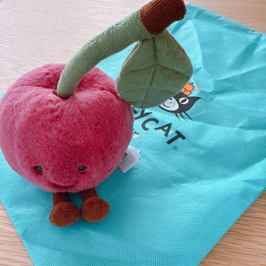  ジェリーキャット　さくらんぼ　ぬいぐるみ　正規品