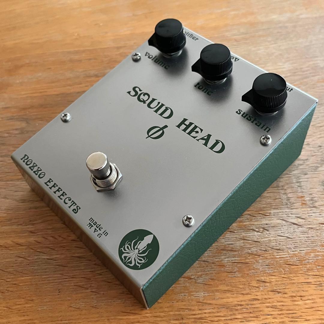 Nozzo Effects Squid Head -green Muff ファズ