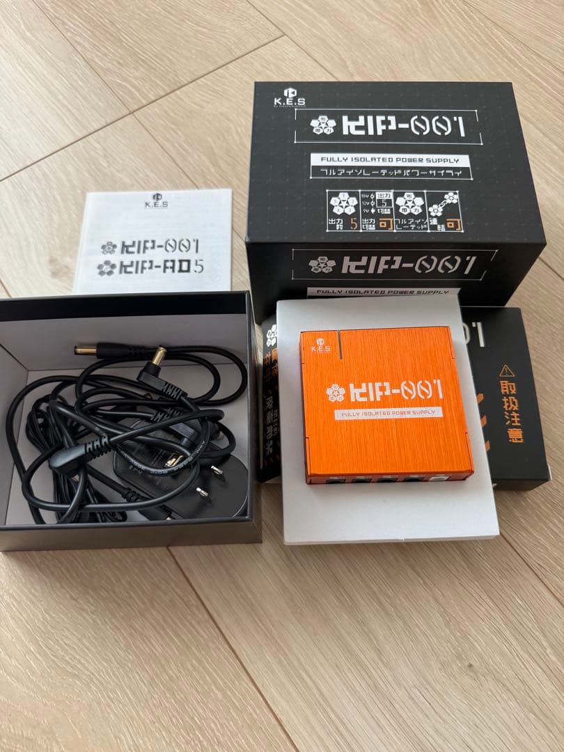 KES KIP-001 パワーサプライ K.E.Sの大定番パワーサプライ3モデルにオールブラックの限定仕様が登場