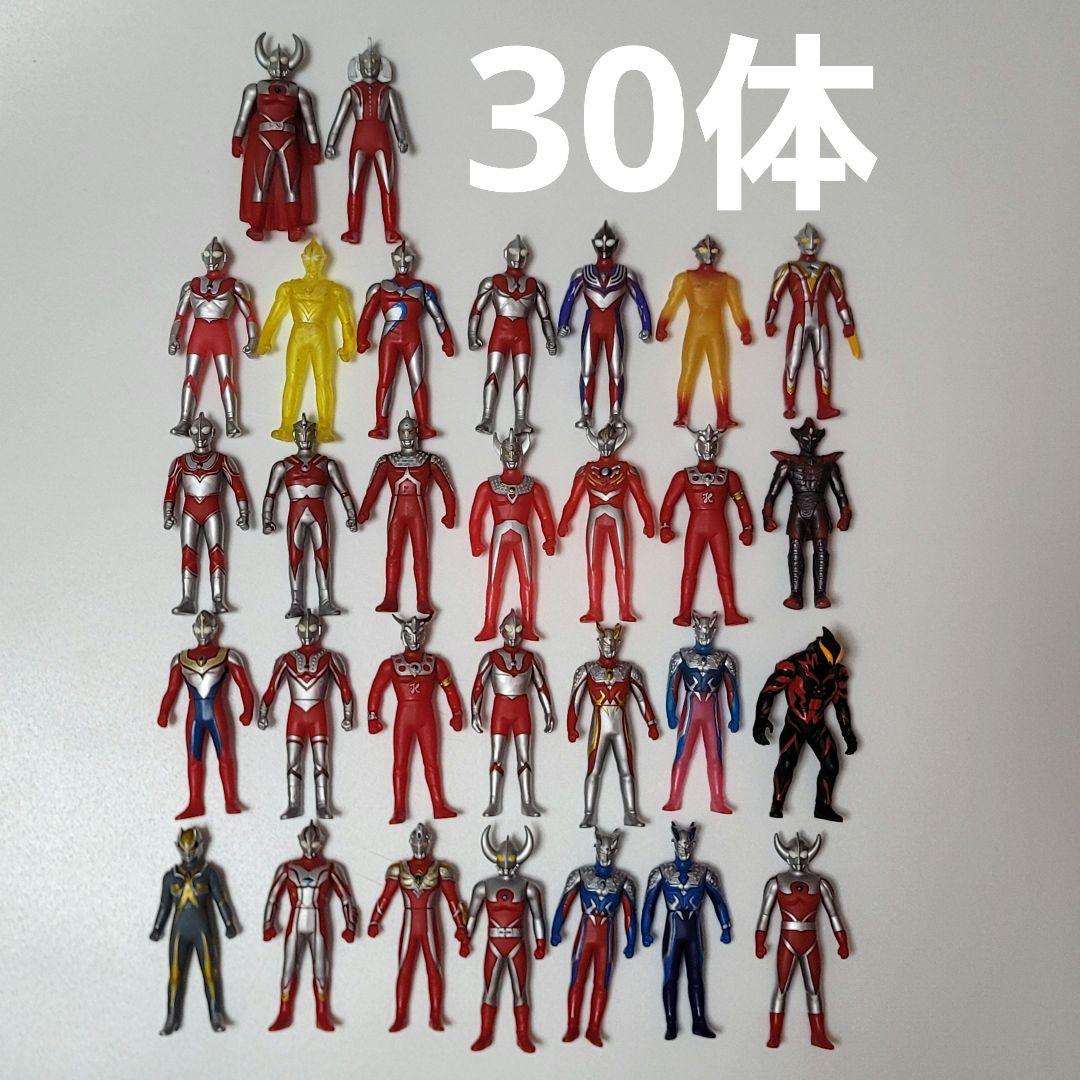 【まとめ売り】ウルトラマンソフビ 30体