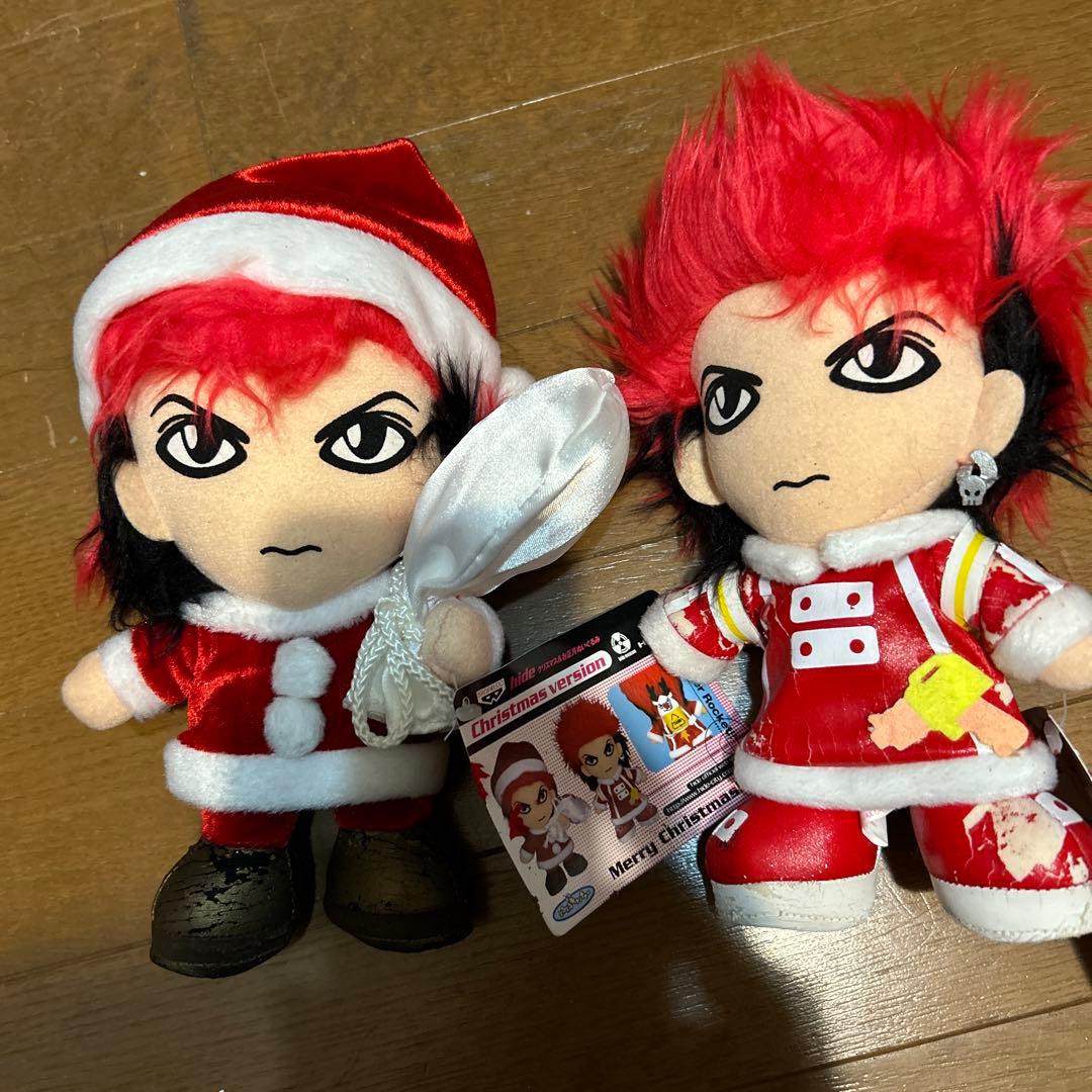 XJAPAN HIDE hide ぬいぐるみ クリスマスバージョン 2体セット - メルカリ