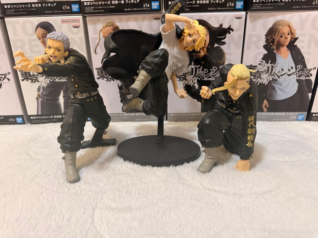 東リベ3体セット KING OF ARTISTマイキードラケン三ツ谷