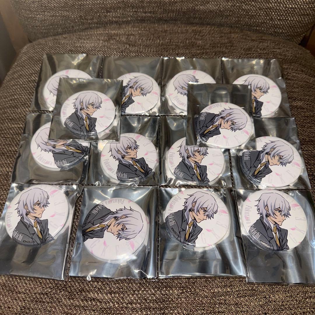 学園文豪ストレイドッグス 缶バッジ 福沢諭吉 14点 - メルカリ