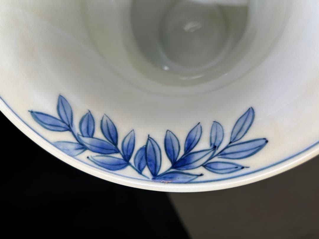 喜多川参天 肥前有田焼 有田焼喜 金彩藤絵花瓶 花入 陶器 フラワー