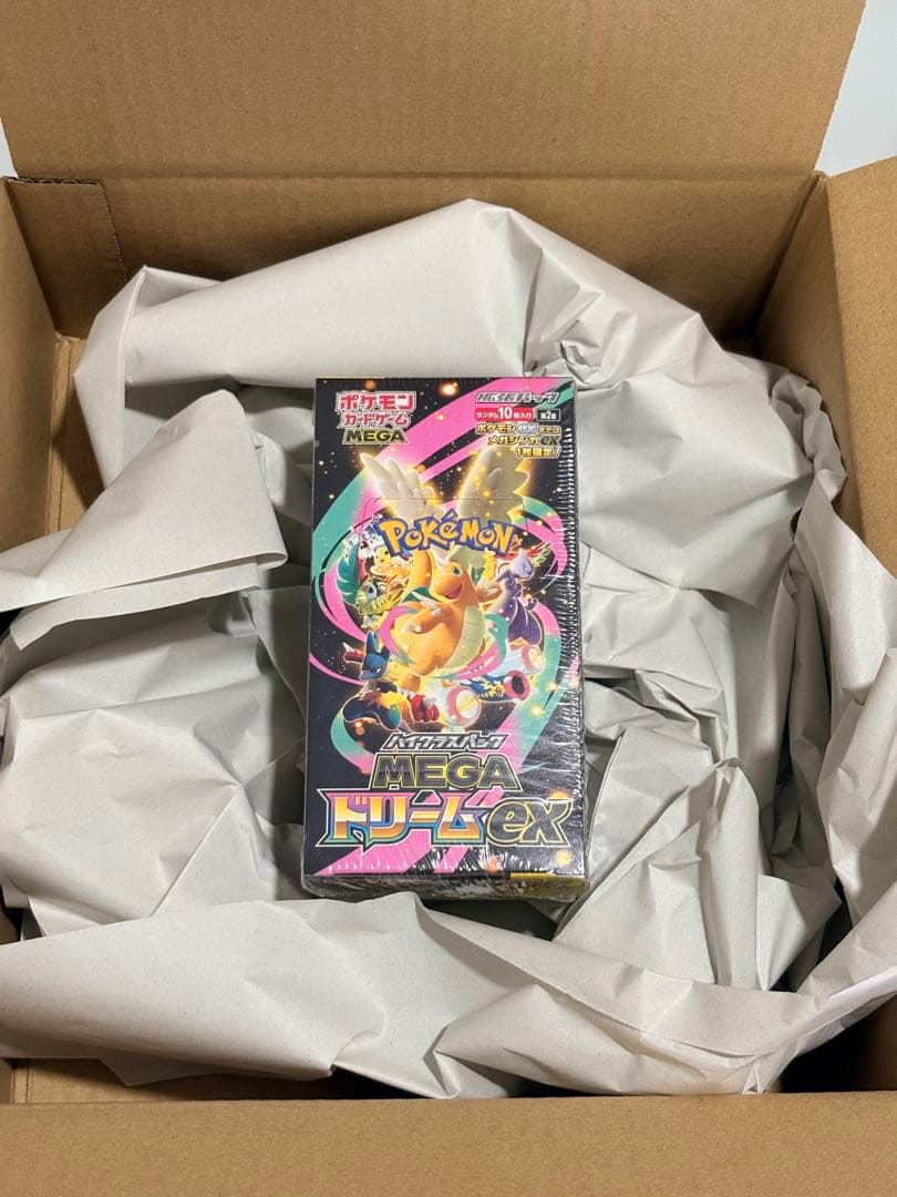 新品未開封　シュリンク付き ポケモン ポケモンカードゲーム MEGAドリームEX MEGAドリームex 新品未開封 シュリンク付き BOX ポケモンカード