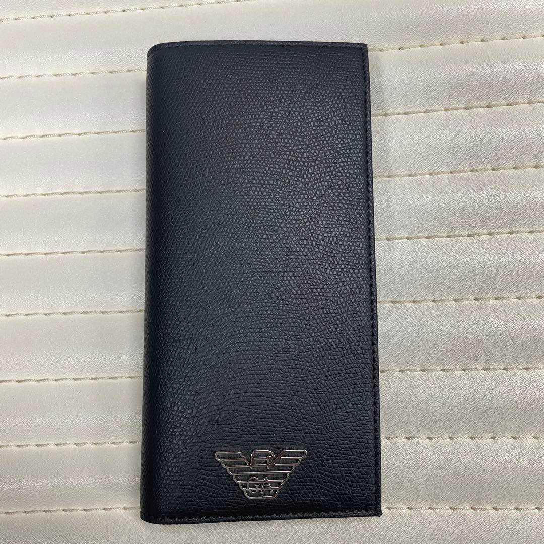 【新品】EMPORIO ARMANI 長財布（黒）