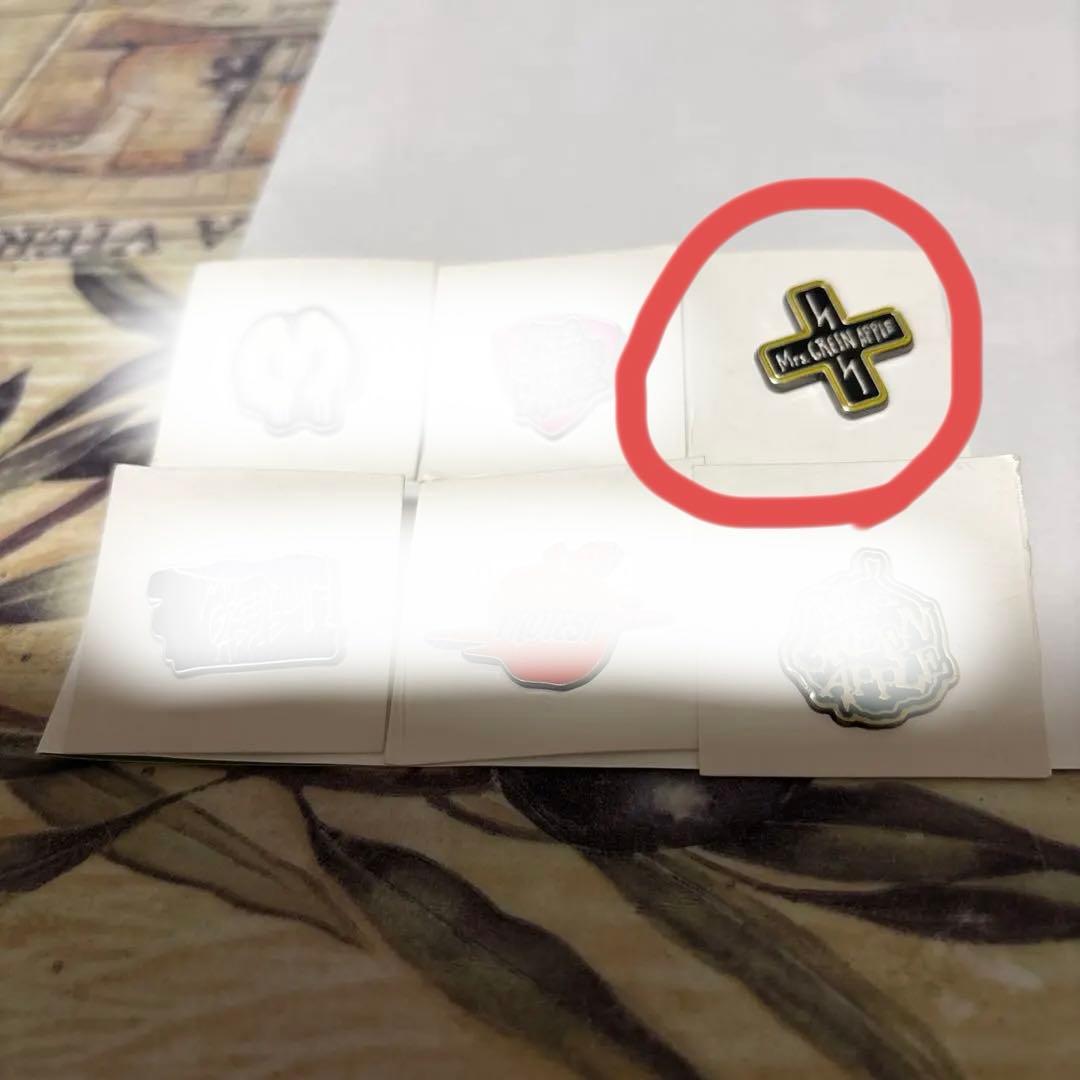 Mrs.GREENAPPLE 2018年ゼンジン未到とプロテストグッズピンバッチ Mrs.GREENAPPLE 2018年ゼンジン未到とプロテストグッズピンバッチ