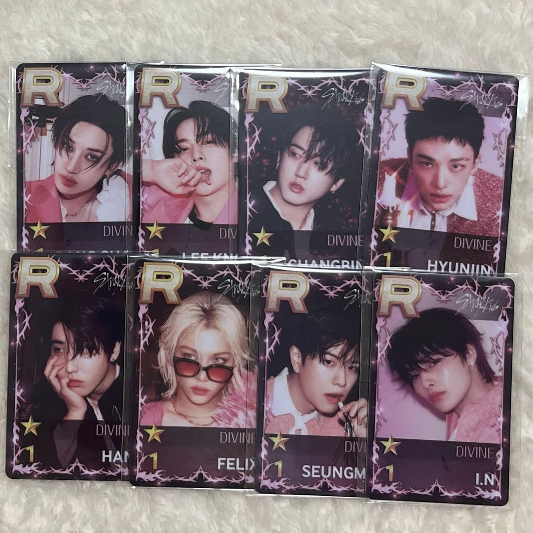 StrayKids SSJYP スキズ リアルカード トレカ　コンプ　匿名　本国