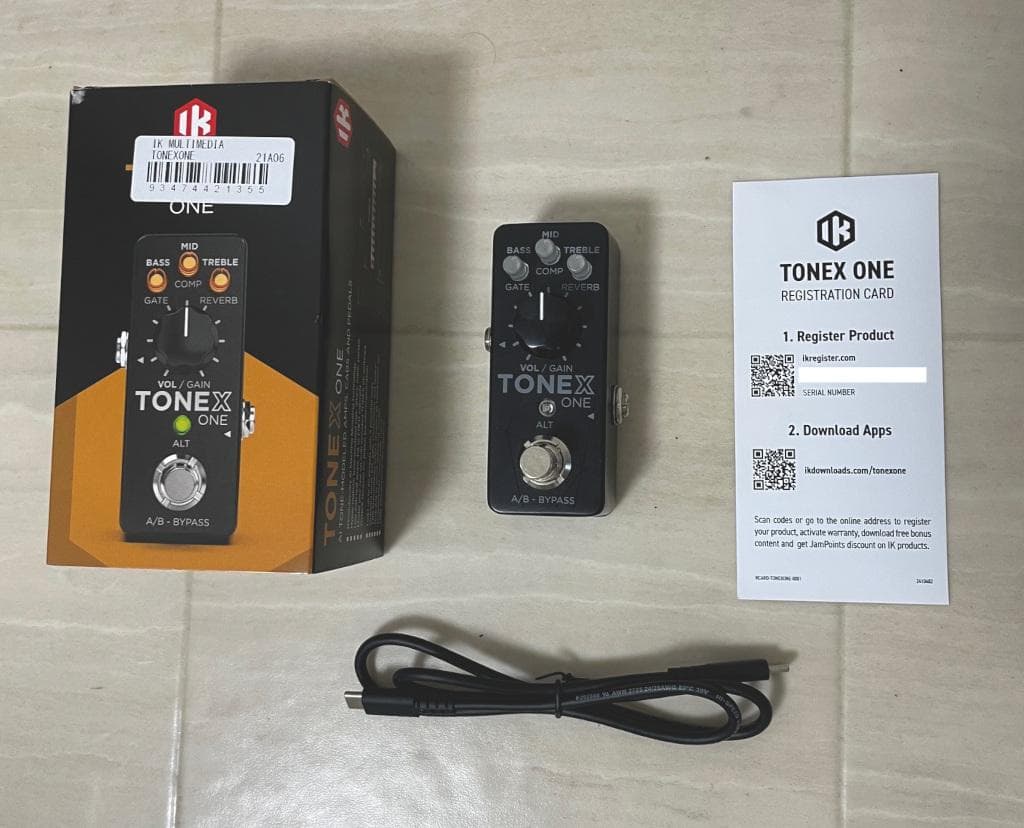 TONEX ONE 【ライセンス登録解除済み】