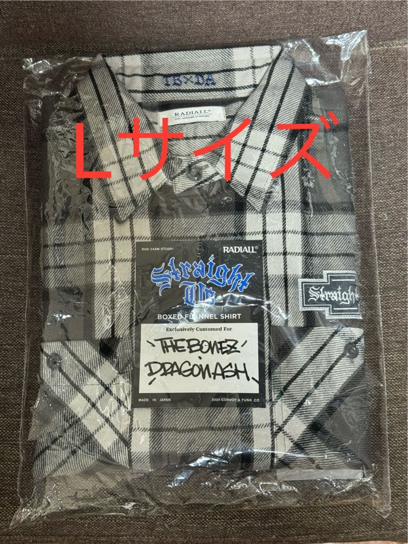 RADIALL Straight Up - C.P.O. SHIRT Lサイズ