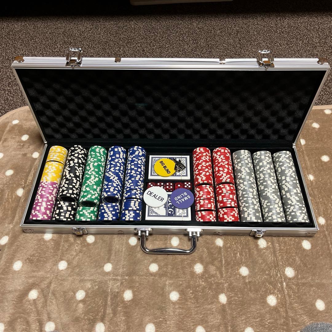 ポーカーチップ　カジノチップ　500枚