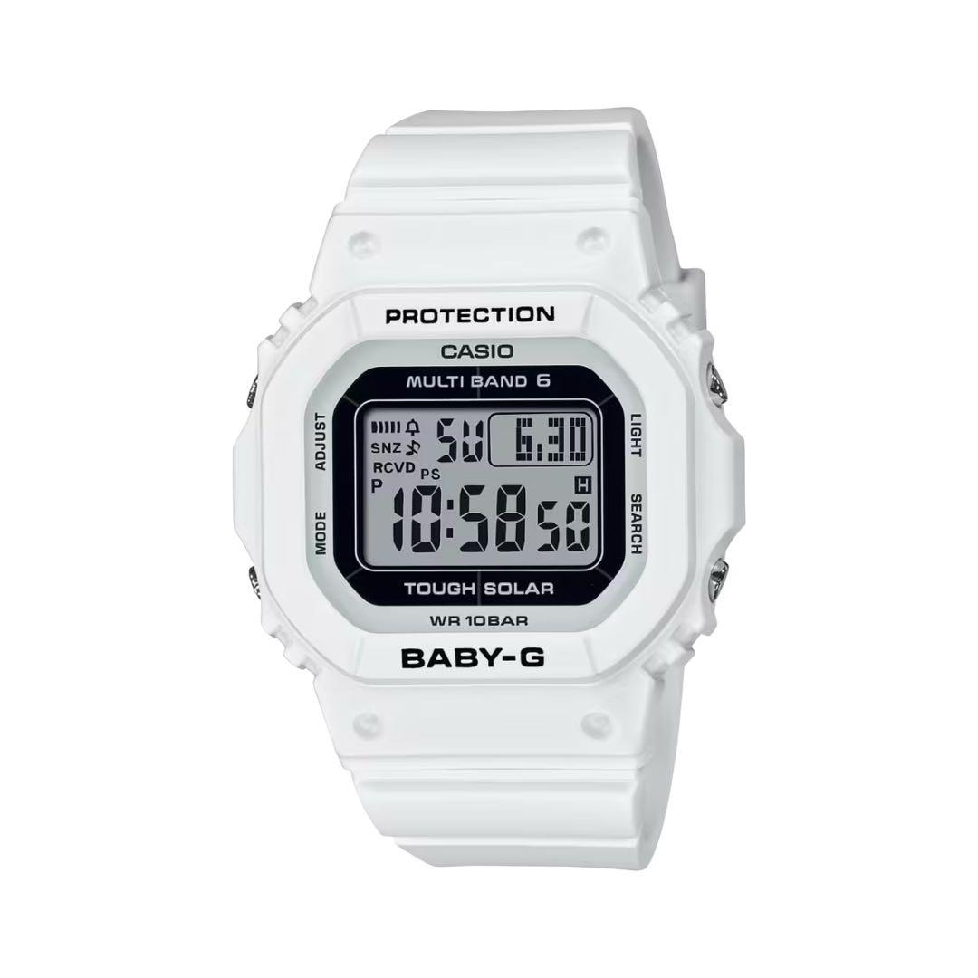 BABY-G ホワイト レディース 腕時計 電波ソーラー デジタル カシオ カシオ ベビーG CASIO BABY-G G-MS 電波 ソーラー 電波時計 腕時計