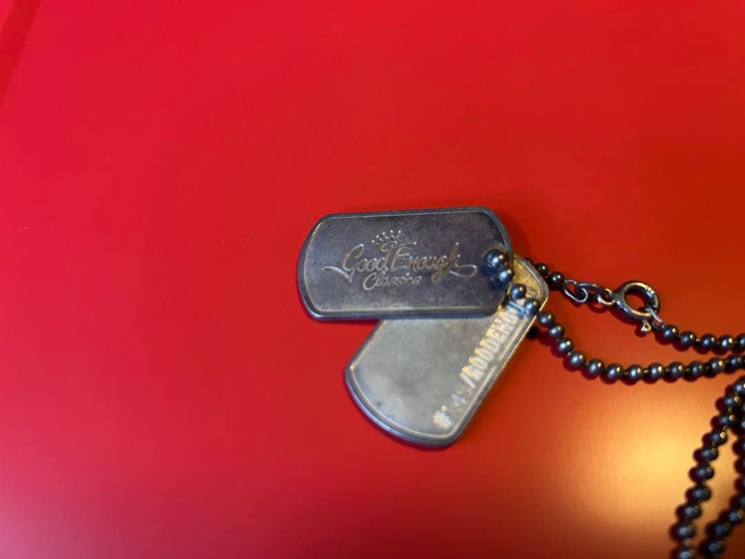 GOODENOUGH　ドッグタグ