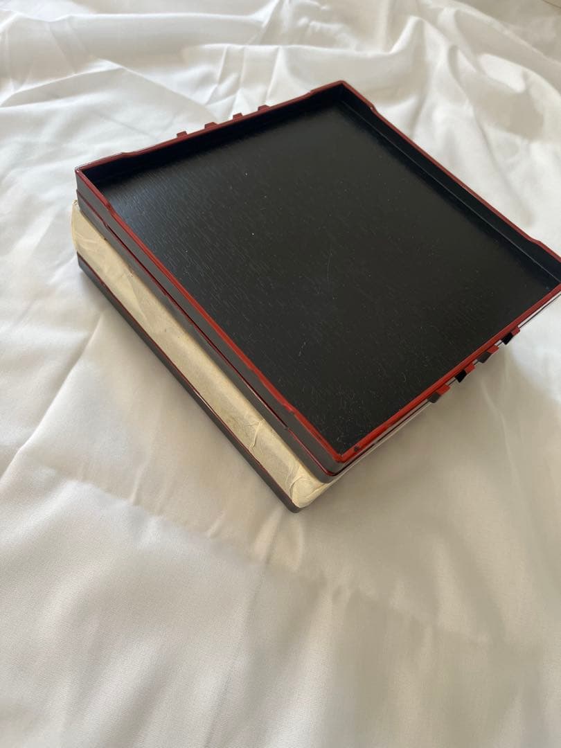 漆塗り黒膳6枚セット