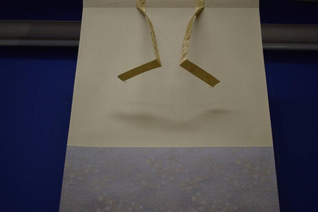 複製/谷文晁/花鳥画賛/工芸/2-1/布袋屋掛軸HJ-45 - メルカリ