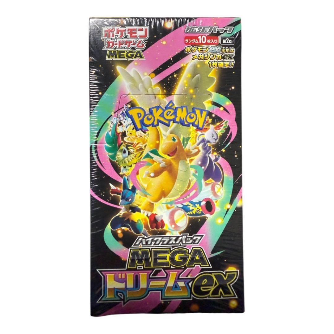 MEGAドリームex シュリンク付き　ポケモンカード　1BOX シュリンク付き ポケモンカード MEGA ドリーム ex 1BOX - メルカリ