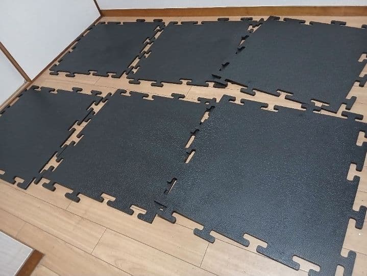 IVANKO(イヴァンコ) ブラックラバーフロアマットセンター 6枚 CTR-4 IVANKO(イヴァンコ) ROEZH オリンピックラバーEZプレート 【Φ50mm