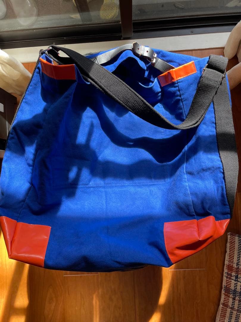 COMME des GARCONS SHIRT Cotton × PVC bag