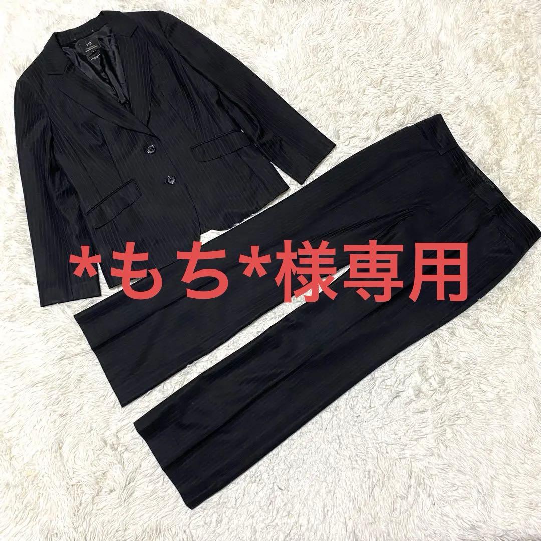 良品✨23区 スーツ セットアップ 大きいサイズ 3XL 黒 ジャケット パンツ