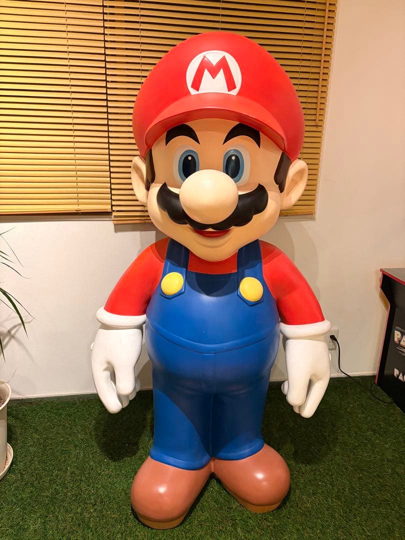 [橋]マリオ 等身大フィギュア 約150cm