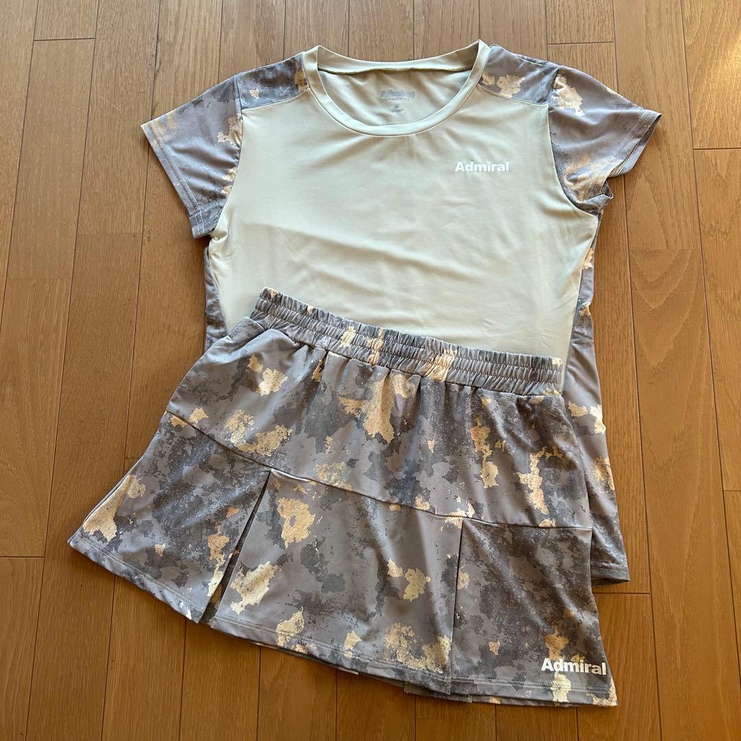 アドミラル　テニスウェア　上下セット　Mサイズ