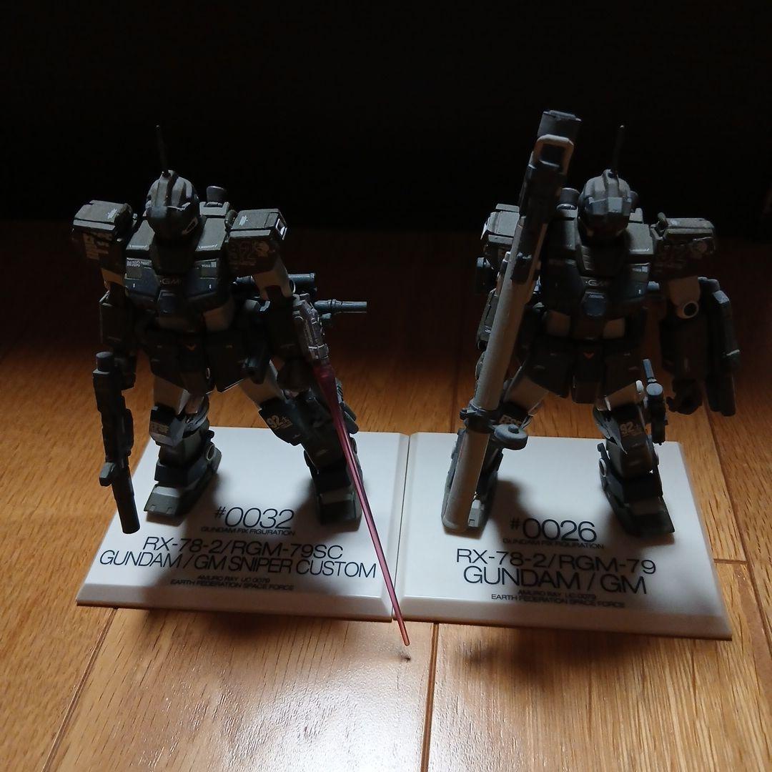 GUNDAM GM スーパーカスタム & GM フィギュアセット　gff