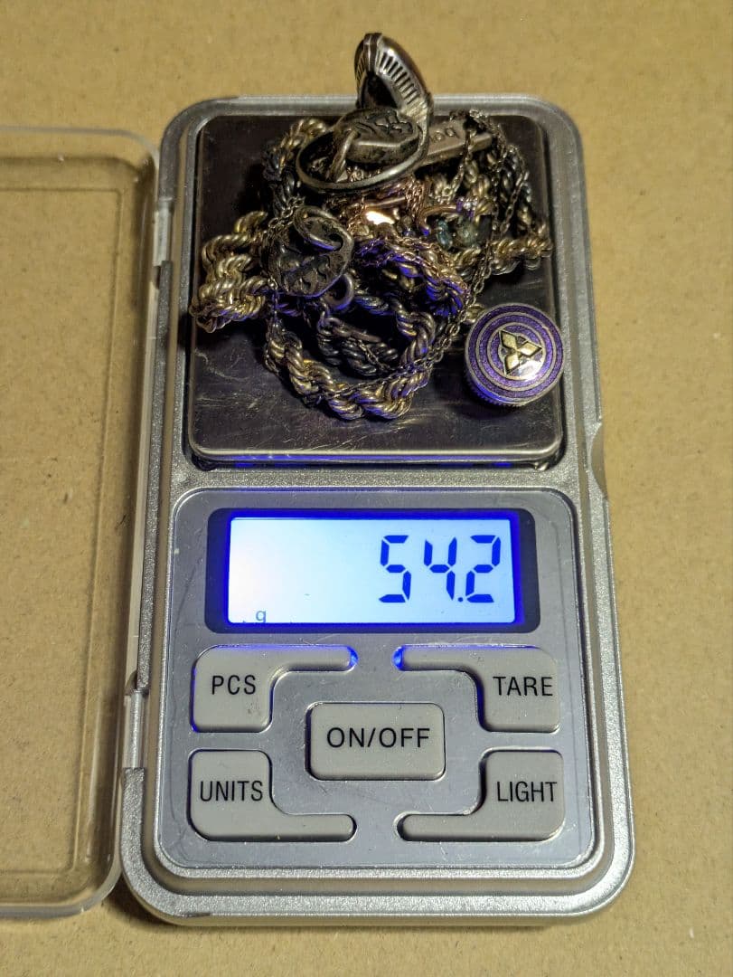 SILVER / 925 / アクセサリー54g シルバー925 編み込みチェーンネックレス [ns252] | ネックレス