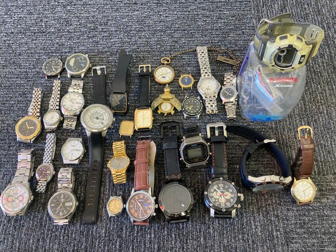 SEIKO CASIO CITIZEN他時計を大量にまとめて