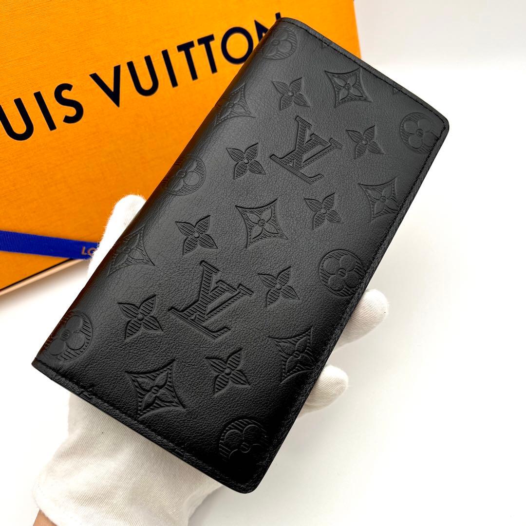 ✨新品同様✨IC搭載 ルイヴィトン モノグラム シャドウ ブラザ 新型 長財布