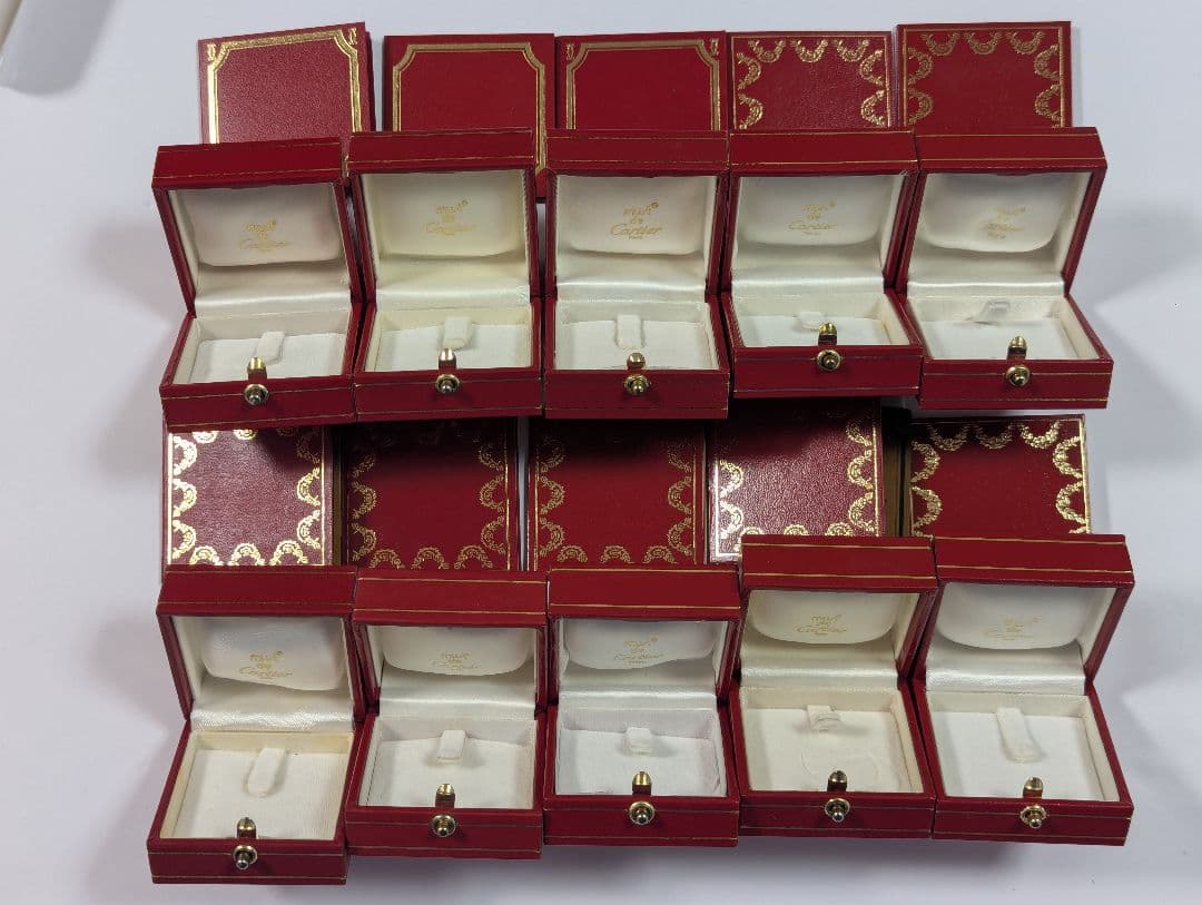 カルティエリングケース　25個セット　空箱