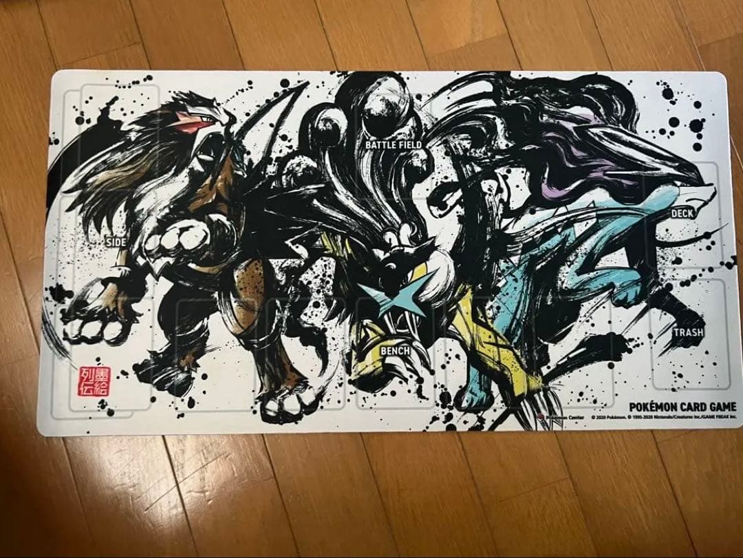 ポケモンカードゲーム 墨絵列伝 プレイマット