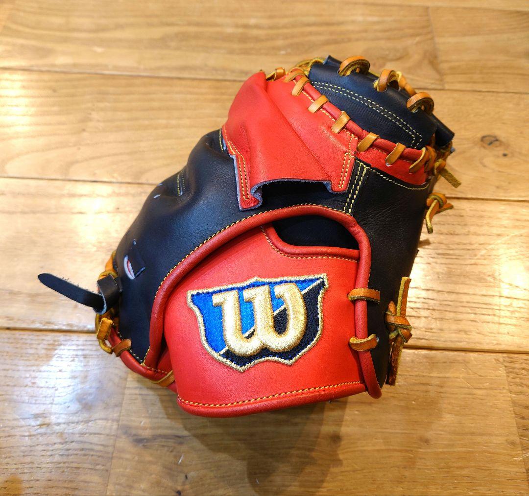 ウィルソン キャッチャーミット トレーニングミット 型付け ラベル交換