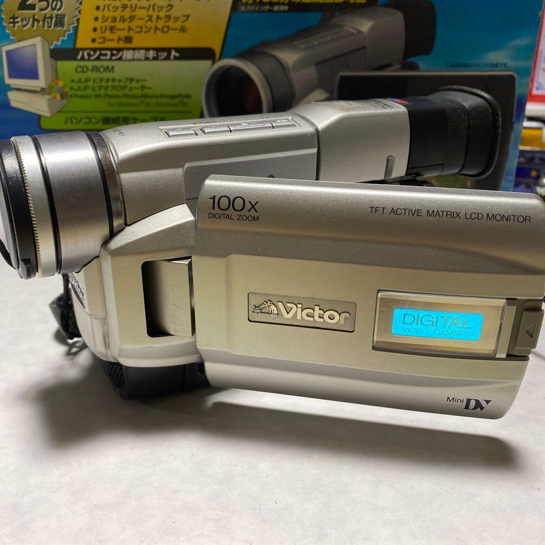 美品　Victor miniDVビデオカメラ GR-DVA10 ⑤