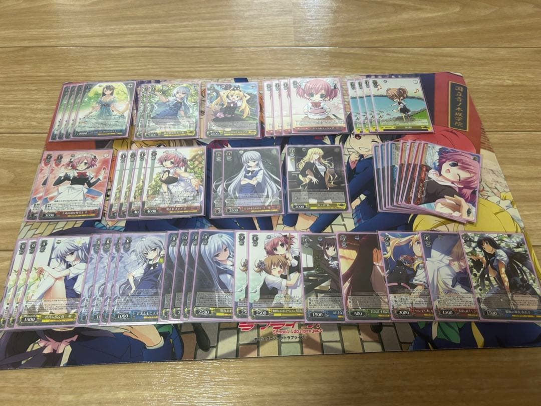 ヴァイスシュバルツ　グリザイアの果実　デッキ扉門　おまけ付き