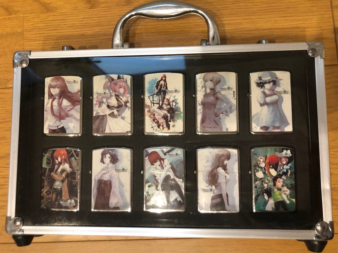 Steins；Gate（シュタインズ・ゲート）オイルライターセット　ケース付き