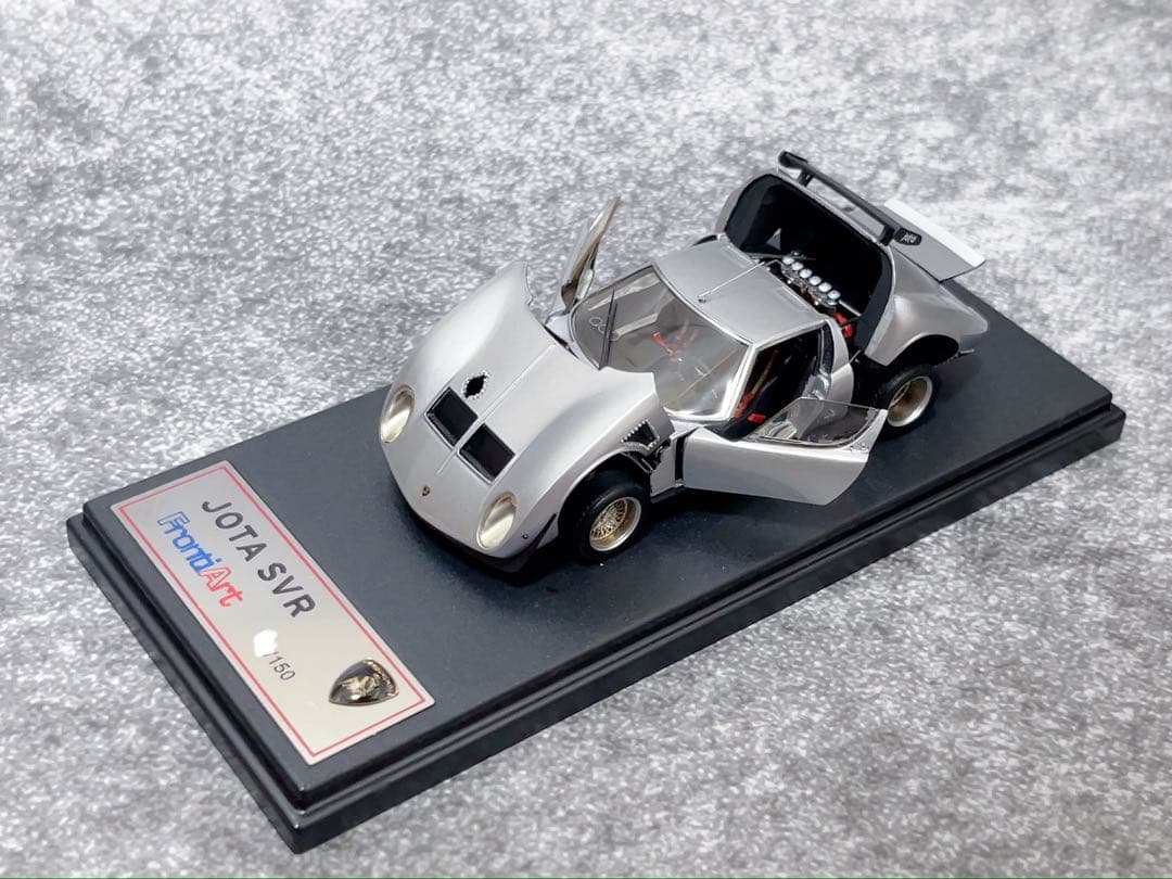 フロンティアート　1/43 ランボルギーニ ミウラ イオタ SVR シルバー