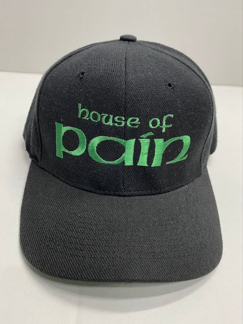 90s HOUSE OF PAIN レアビンテージ キャップ ブラック GEM 90s HOUSE OF PAIN レアビンテージ キャップ ブラック GEM