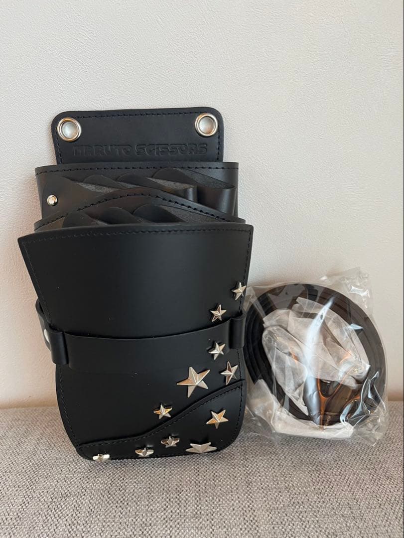 ナルトシザーケース　新品未使用　本革使用