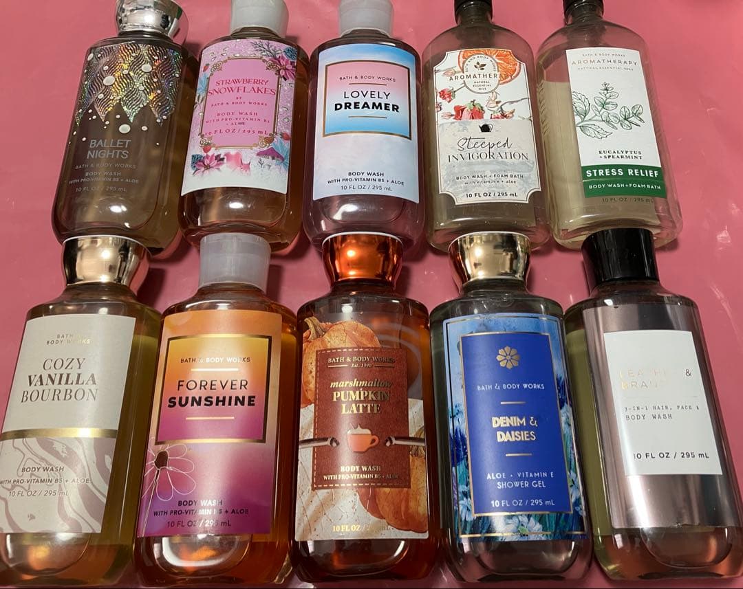 バスアンドボディワークスボディソープセット 8本 B