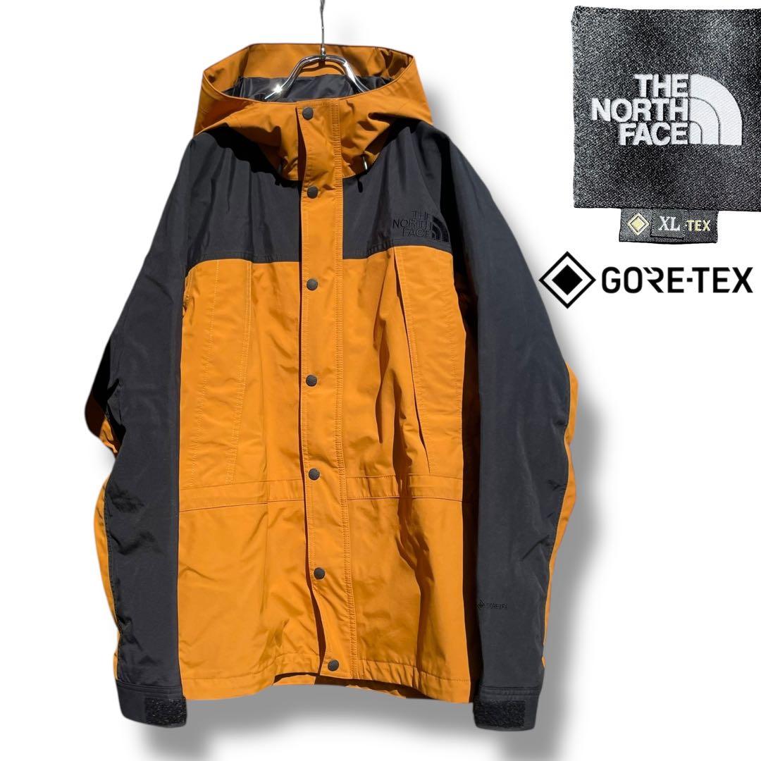美品 ノースフェイス ゴアテックス マウンテンライト マウンテンパーカー XL