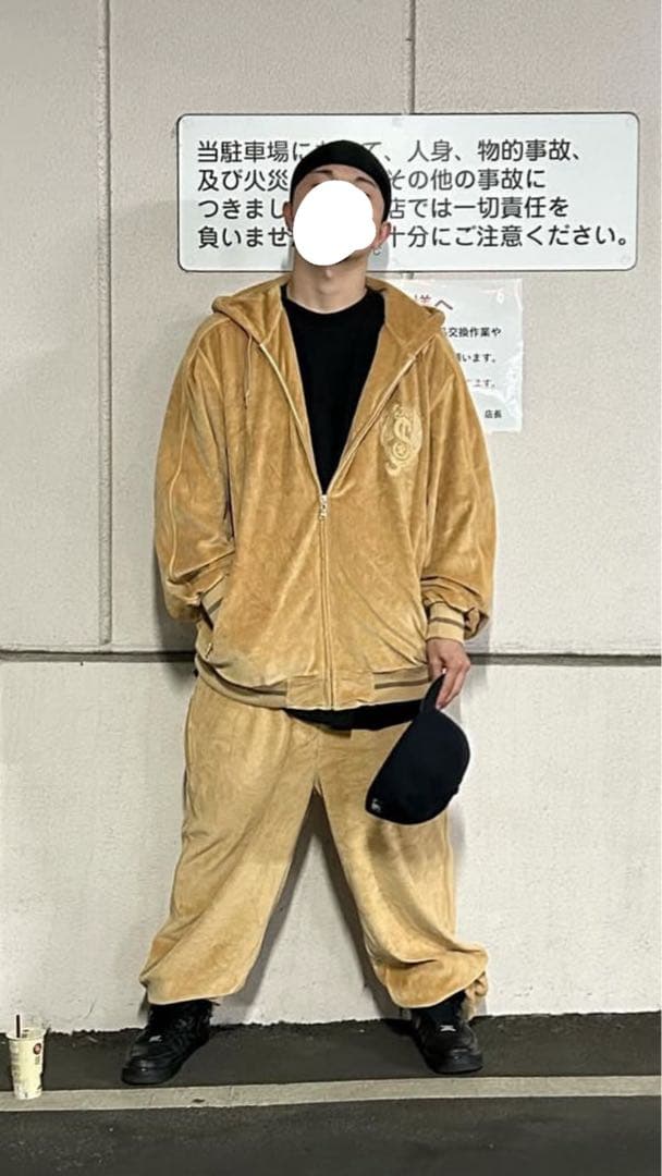 ショーンジョン　ベロアセットアップ