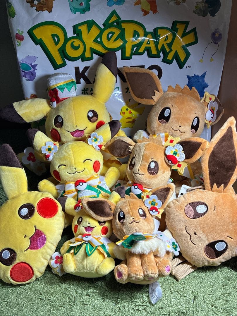 ポケパーク ピカチュウ イーブイ ぬいぐるみセット