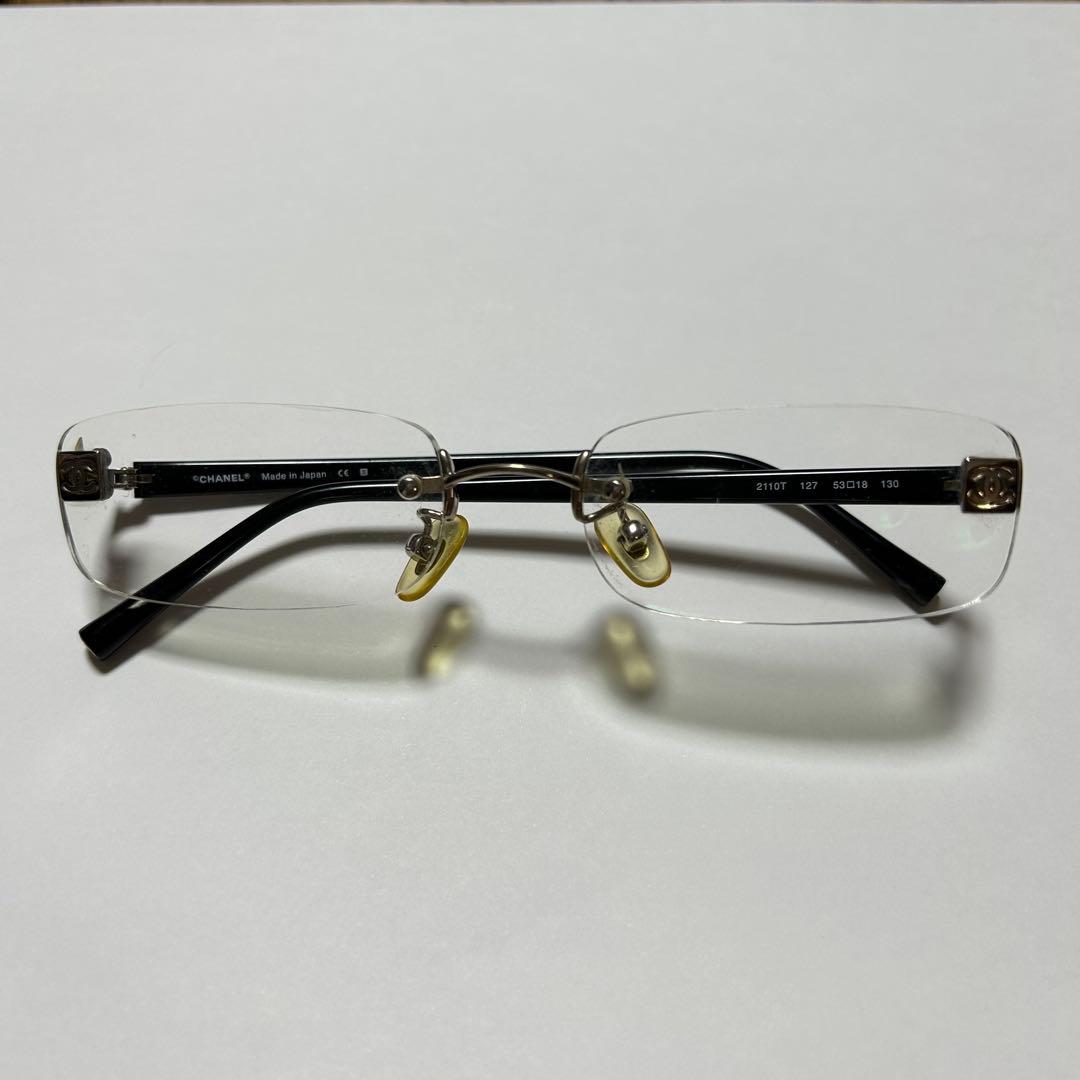 CHANEL シームレス　メガネ(度あり)