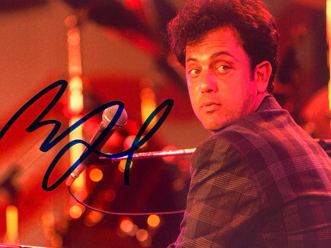 ビリー・ジョエル直筆サイン入り2Lサイズ写真…Billy Joel