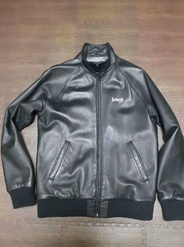schott ショット ラムレザー トラックジャケット レザージャージ