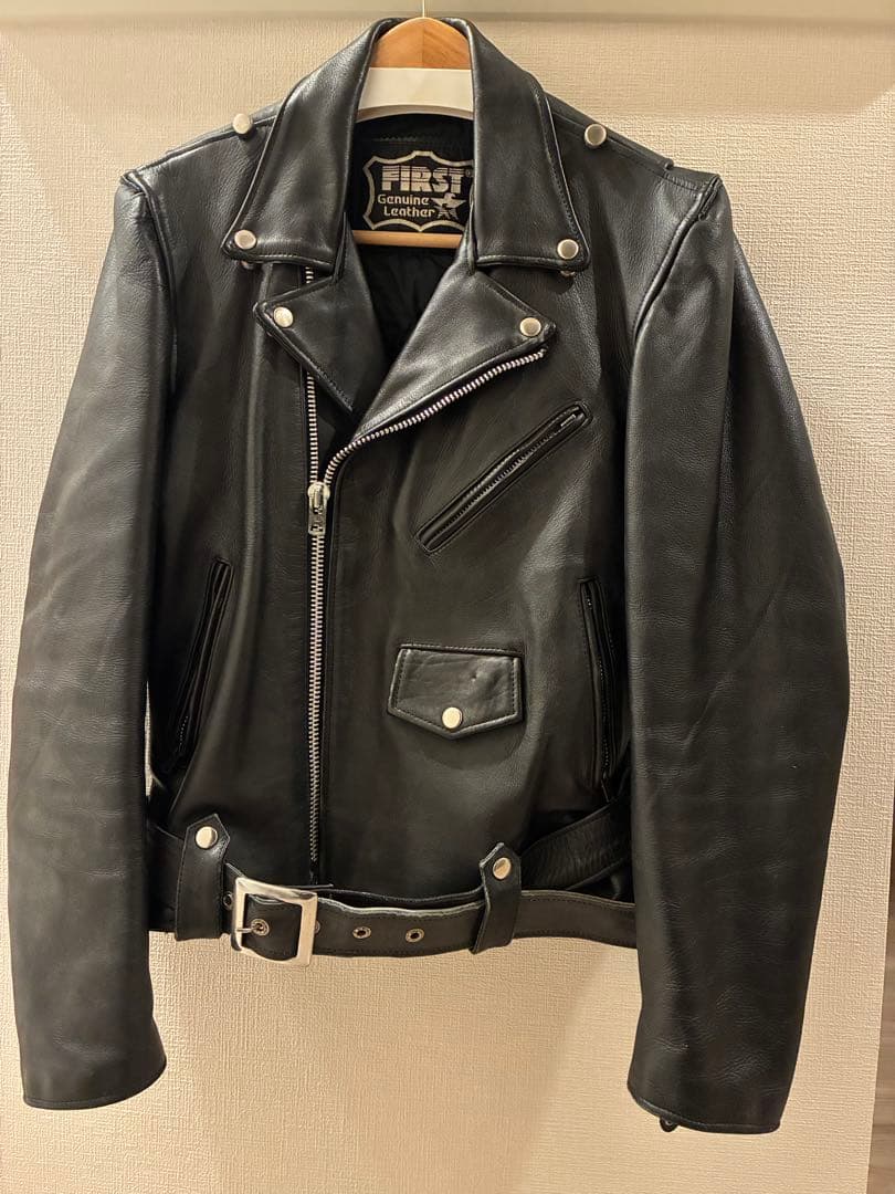 ビンテージ　本革 ダブルライダースジャケット talon 値下げ交渉ok